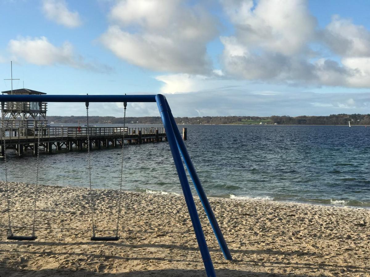 Weitblick - Mit Strandkorb, Mehr Meer Geht Nicht Glücksburg Zewnętrze zdjęcie
