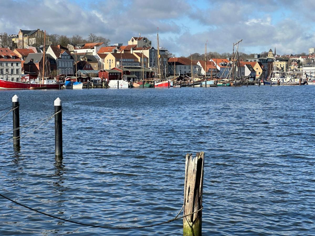 Weitblick - Mit Strandkorb, Mehr Meer Geht Nicht Glücksburg Zewnętrze zdjęcie