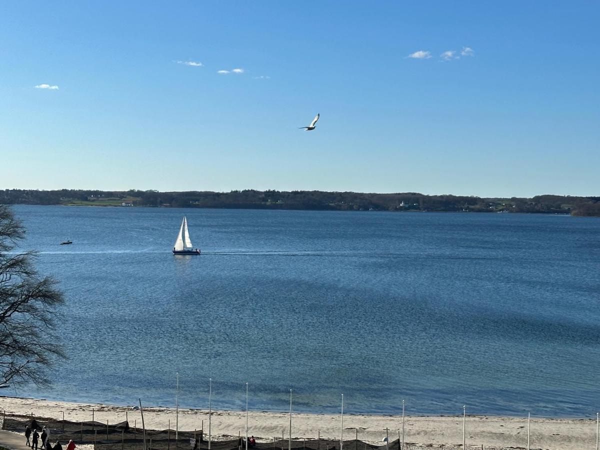 Weitblick - Mit Strandkorb, Mehr Meer Geht Nicht Glücksburg Zewnętrze zdjęcie